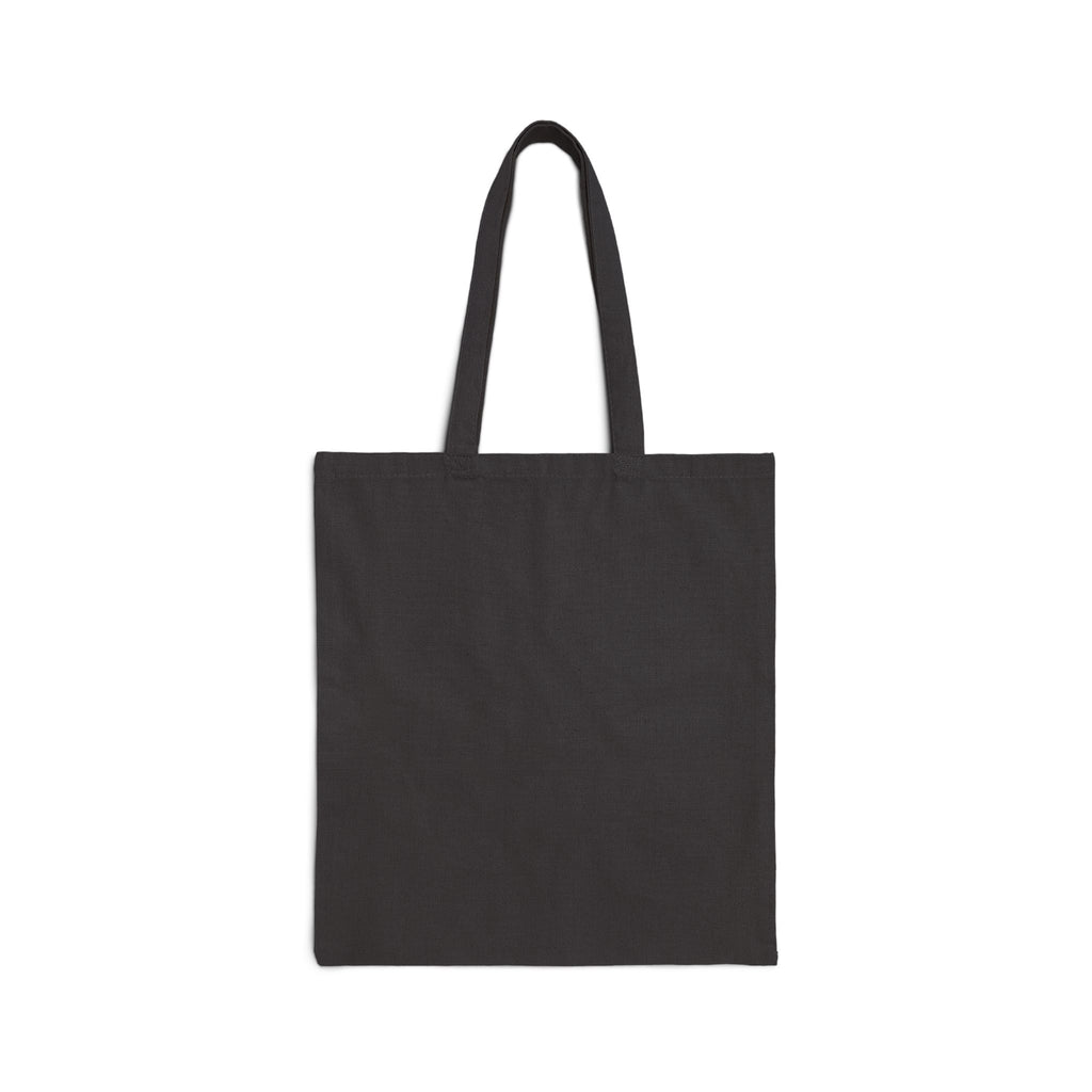 Halloween Pumpkin Tote - "Here For The Boos" Cotton Canvas Bag