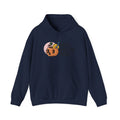 Halloween Hoodie - "Here For The Boos" Pumpkin Skull Graphic