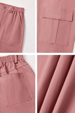 High Waisted Cargo Pants