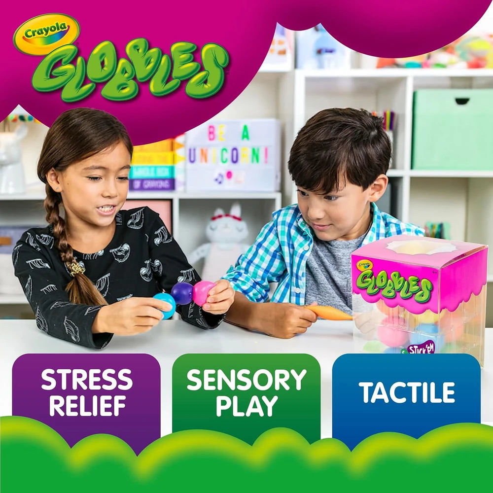 Crayola Globbles Squish Toy Set