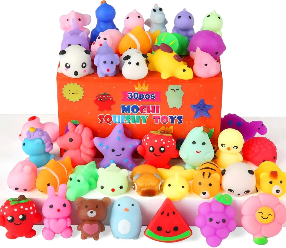 Kawaii Mini Squishy Toys Pack