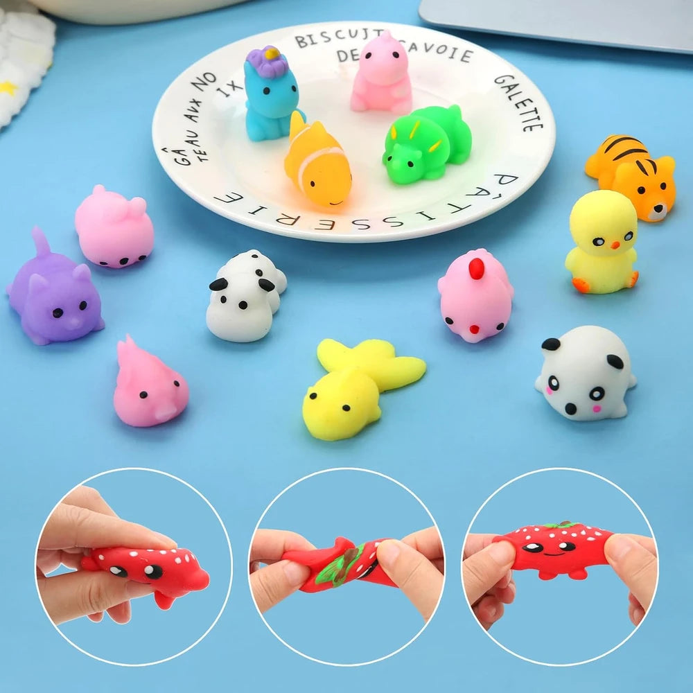 Kawaii Mini Squishy Toys Pack