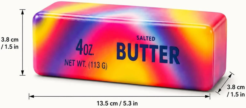 Rainbow Butter Squishy Toy Set