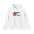Halloween Hoodie - "Here for the Boos" Cute Pumpkin Ghost Party Sweatshirt