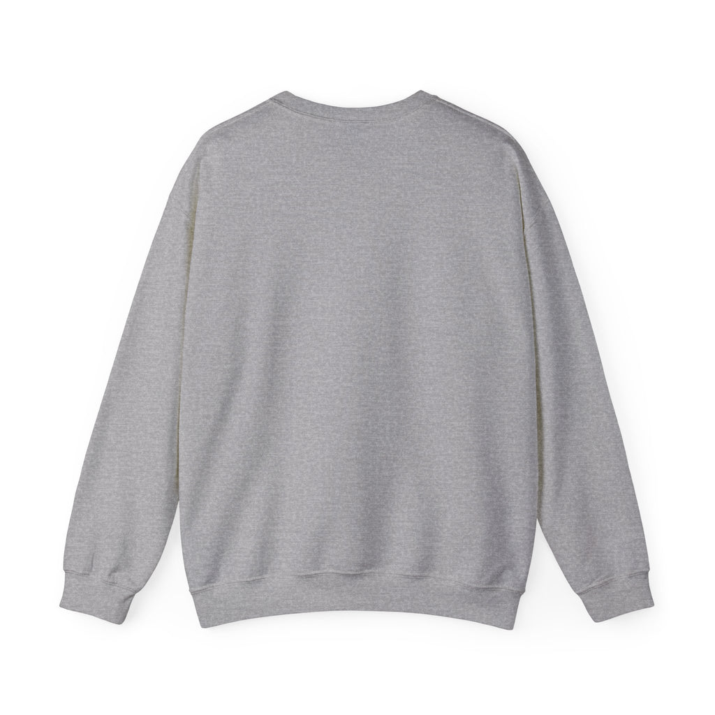 Halloween Sweatshirt — "Here for the Boos" Cute Pumpkin Skull Graphic